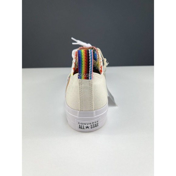 Converse Chuck Taylor All Star Lift Platform Low Pride Womens US 11.5 A02264C - Picture 2 of 6
